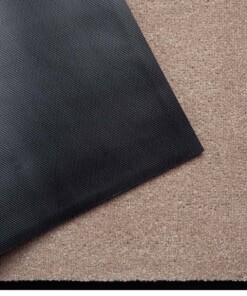 Effen deurmat Plain wasbaar 30°C - beige - close up, thumbnail Effen deurmat Plain wasbaar 30°C - beige - close up, thumbnail