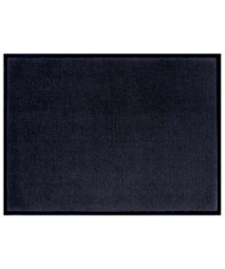 Effen deurmat Plain wasbaar 30°C - zwart - overzicht boven, thumbnail