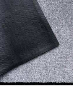 Effen deurmat Plain wasbaar 30°C - zilver - close up, thumbnail Effen deurmat Plain wasbaar 30°C - zilver - close up, thumbnail