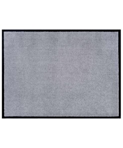 Effen deurmat Plain wasbaar 30°C - zilver - overzicht boven, thumbnail Effen deurmat Plain wasbaar 30°C - zilver - overzicht boven, thumbnail