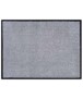 Effen deurmat Plain wasbaar 30°C - zwart - overzicht boven, thumbnail