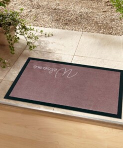 Design deurmat Welcome wasbaar 30°C - bruin - sfeer, thumbnail