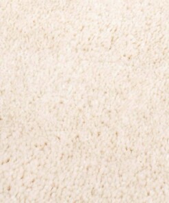 Rond vloerkleed effen velours Gala - ivoorwit - close up materiaal, thumbnail Rond vloerkleed effen velours Gala - ivoorwit - close up materiaal, thumbnail