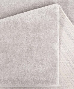 Vierkant vloerkleed velours Gala - grijs - close up vouw, thumbnail Vierkant vloerkleed velours Gala - grijs - close up vouw, thumbnail