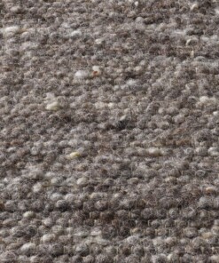 Wollen vloerkleed handweef Oslo - grijs - close up materiaal, thumbnail Wollen vloerkleed handweef Oslo - grijs - close up materiaal, thumbnail
