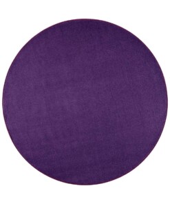 Modern effen vloerkleed rond Nasty - lila - overzicht boven, thumbnail