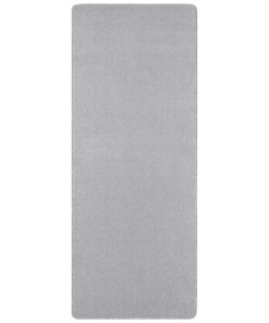 Moderne effen loper Nasty - zilver - overzicht boven, thumbnail