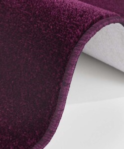 Modern effen vloerkleed Nasty - paars - close up, thumbnail Modern effen vloerkleed Nasty - paars - close up, thumbnail