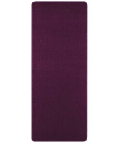 Moderne effen loper Nasty - paars - overzicht boven, thumbnail