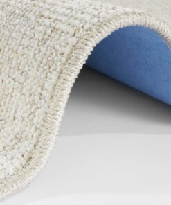 Effen vloerkleed Fineloop Comfort - crème/beige - close up, thumbnail