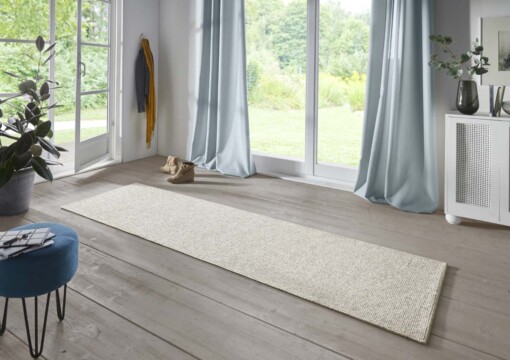 Effen loper Fineloop Comfort - beige - sfeer