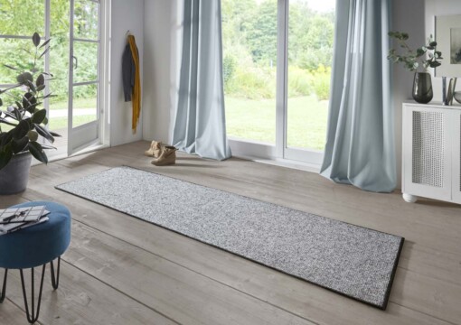 Effen loper Fineloop Comfort - antraciet - sfeer