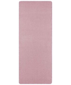 Effen loper Nasty - lichtroze - overzicht boven, thumbnail