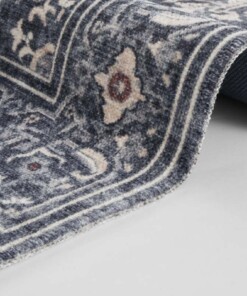 Oosters vloerkleed Heriz Deraz - grijs - close up, thumbnail