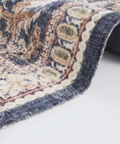 Oosters vloerkleed baroque imperior - blauw/beige - close up, thumbnail Oosters vloerkleed baroque imperior - blauw/beige - close up, thumbnail