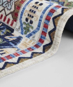 Oosters vloerkleed Kelim Masin- multi - close up, thumbnail