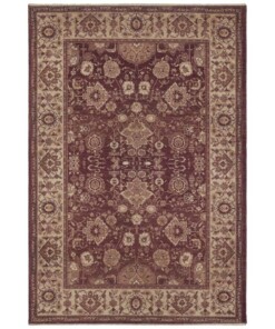 Oosters vloerkleed Maschad Chora- bruin - overzicht boven, thumbnail