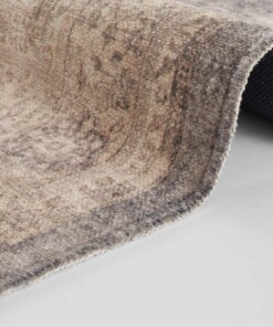 Oosters vloerkleed Hamadan Shavari- beige - close up, thumbnail