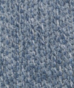 Effen vloerkleed Duo - lichtblauw/donkerblauw - close up materiaal, thumbnail Effen vloerkleed Duo - lichtblauw/donkerblauw - close up materiaal, thumbnail