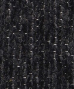 Effen vloerkleed Duo - zwart/goud - close up materiaal, thumbnail Effen vloerkleed Duo - zwart/goud - close up materiaal, thumbnail