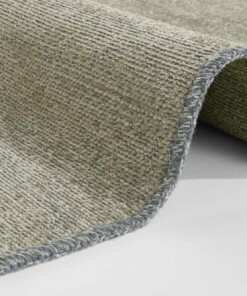 Effen vloerkleed Duo - lichtgroen/groen - close up, thumbnail Effen vloerkleed Duo - lichtgroen/groen - close up, thumbnail