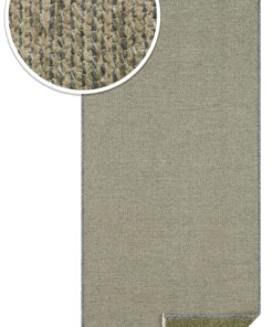 Effen vloerkleed Duo - lichtgroen/groen - close up materiaal, thumbnail Effen vloerkleed Duo - lichtgroen/groen - close up materiaal, thumbnail