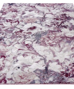 Vloerkleed bloemen Flower Symphony - roze/crème - overzicht schuin, thumbnail Vloerkleed bloemen Flower Symphony - roze/crème - overzicht schuin, thumbnail