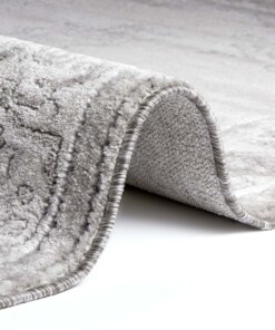 Vintage vloerkleed Aubusson Mirage - zilver/crème - close up, thumbnail Vintage vloerkleed Aubusson Mirage - zilver/crème - close up, thumbnail