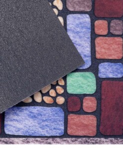 Deurmat Mosaic Wonders- multi - close up, thumbnail