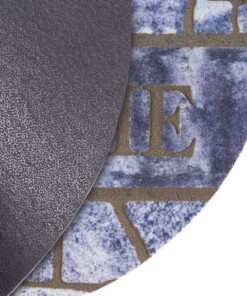 Deurmat halfrond Welcome Tiles - multi - close up, thumbnail