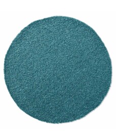 Rond vloerkleed hoogpolig effen Spectrum - turquoise - overzicht boven, thumbnail Rond vloerkleed hoogpolig effen Spectrum - turquoise - overzicht boven, thumbnail