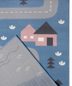 Speelkleed Adventure in Nature - blauw - close up, thumbnail