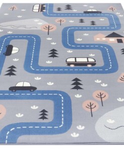 Speelkleed Adventure in Nature - grijs/blauw - overzicht schuin, thumbnail Speelkleed Adventure in Nature - grijs/blauw - overzicht schuin, thumbnail