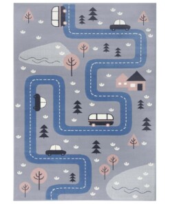 Speelkleed Adventure in Nature - grijs/blauw - overzicht boven, thumbnail Speelkleed Adventure in Nature - grijs/blauw - overzicht boven, thumbnail