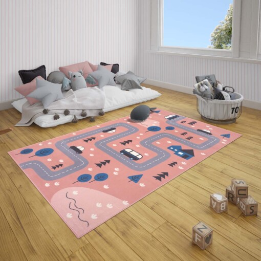 Speelkleed Adventure in Nature - roze - sfeer