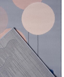 Kindervloerkleed walvis Willem - grijs - close up, thumbnail Kindervloerkleed walvis Willem - grijs - close up, thumbnail