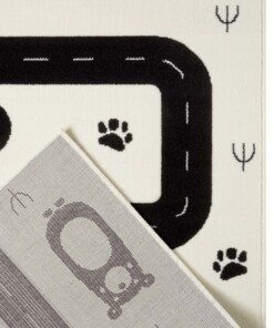 Speelkleed wegen Rocky Roads - crème/zwart - close up, thumbnail