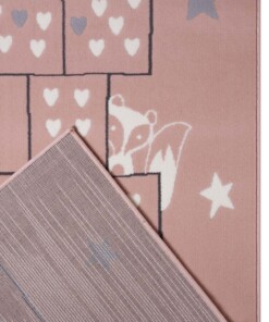 Speelkleed Hink Stap Sprong - roze - close up, thumbnail