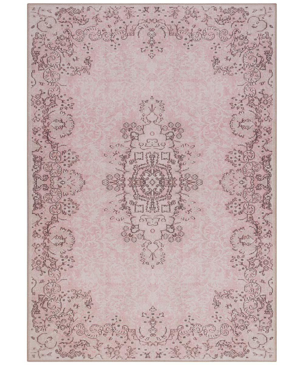 Ingang condoom Pidgin Vintage vloerkleed Rosa - roze | Tapeso