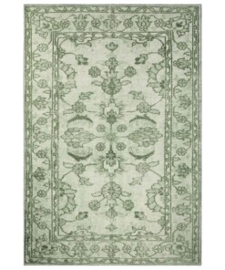 Vintage vloerkleed Vivian - groen - overzicht boven, thumbnail Vintage vloerkleed Vivian - groen - overzicht boven, thumbnail