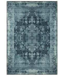 Vintage vloerkleed Orville - petrol - overzicht boven, thumbnail Vintage vloerkleed Orville - petrol - overzicht boven, thumbnail