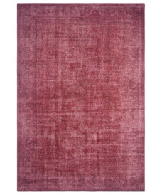 Vintage vloerkleed Perceval - rood/paars - overzicht boven, thumbnail Vintage vloerkleed Perceval - rood/paars - overzicht boven, thumbnail