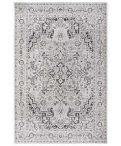 Binnen & buiten vloerkleed vintage Malaga - crème/zwart - overzicht boven, thumbnail Binnen & buiten vloerkleed vintage Malaga - crème/zwart - overzicht boven, thumbnail