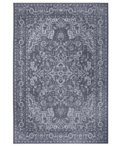 Binnen & buiten vloerkleed vintage Malaga - grijs/crème - overzicht boven, thumbnail Binnen & buiten vloerkleed vintage Malaga - grijs/crème - overzicht boven, thumbnail