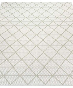 Binnen & buiten vloerkleed Geo -  crème/groen - overzicht schuin, thumbnail Binnen & buiten vloerkleed Geo -  crème/groen - overzicht schuin, thumbnail