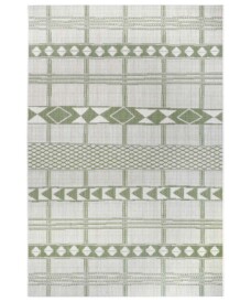 Binnen & buiten vloerkleed Boho - groen/crème - overzicht boven, thumbnail Binnen & buiten vloerkleed Boho - groen/crème - overzicht boven, thumbnail