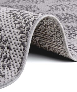 Binnen & buiten vloerkleed Forest - zilver/grijs - close up, thumbnail Binnen & buiten vloerkleed Forest - zilver/grijs - close up, thumbnail