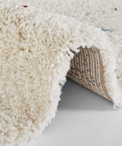 Hoogpolig vloerkleed Teo - crème - close up, thumbnail Hoogpolig vloerkleed Teo - crème - close up, thumbnail