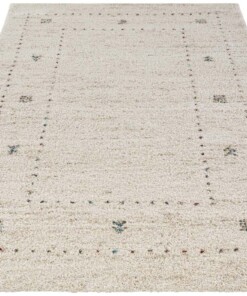 Hoogpolig vloerkleed Teo - crème - overzicht schuin, thumbnail Hoogpolig vloerkleed Teo - crème - overzicht schuin, thumbnail