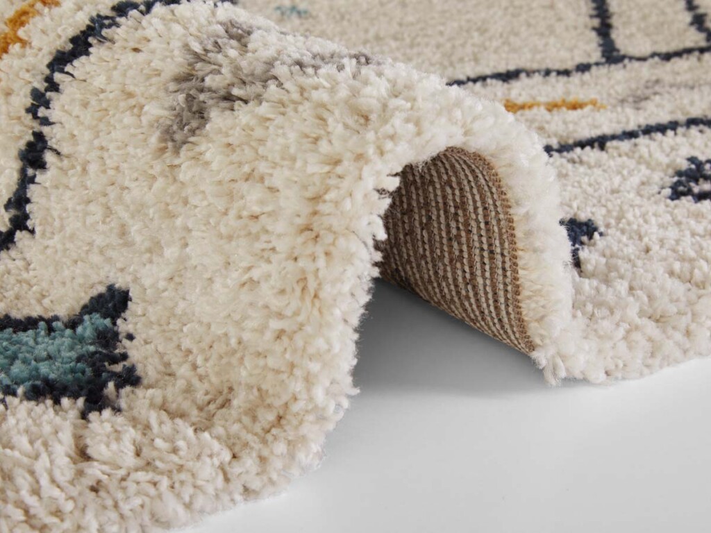 carpet city Vloerkleed kinderkamer - tienerkamertapijt - 80x150 cm - Multi - modern geo-patroon - kindertapijt laagpolig - modern tienertapijt
